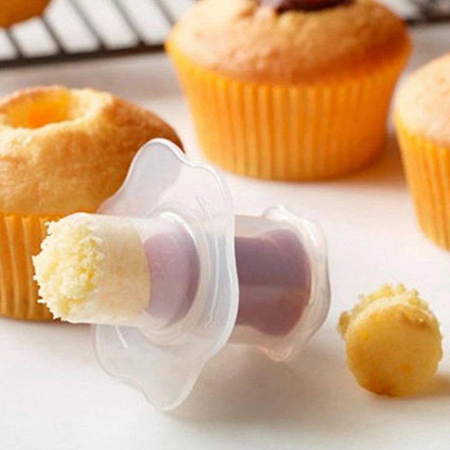 Kitchen Cake Decorating Tools, Cupcake, Muffin, Corer, Plunger Cutter, Pasty Divider Mold, Baking Accessories