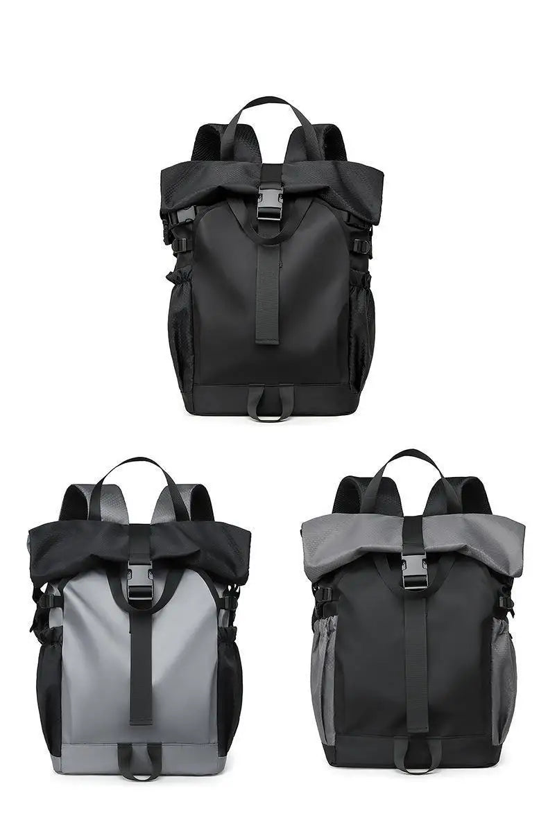 Funktioneller Rucksack für Reisen, Sport, Bergsteigen, Wandern, großes Fassungsvermögen, wasserdicht, leicht, Computer-Schultasche