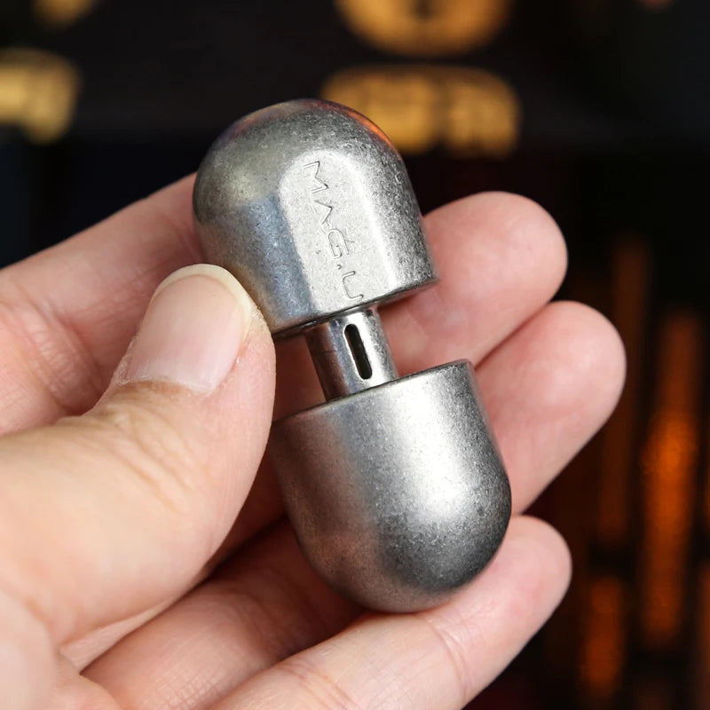 Magnetic Fidget Slider - Metal Push-Pull Sensory Toy for ADHD & Anxiety Relief - EDC Fidget Spinner for Autism & Stress