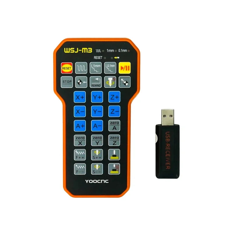 Drahtlose Hand Rad Holz Gravur Schneiden Fräsen Maschine Verwenden USB Fernbedienung Handrad Mach3 MPG Metall Graveur Cutter Werkzeug