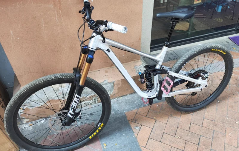 Bicycle Soft Tail Frame, Trunnion，Full Suspension, 29/27.5ER Boost, 148mm,Aluminium,  Travel 175mm 4 Links,MTB, AM DH Cycling