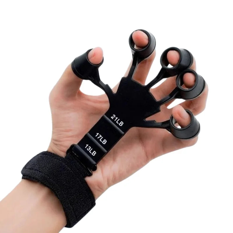 Fingertrainer, Griffkrafttrainer, Handtherapiegerät, Fingertrainingsgerät und Handkrafttrainer