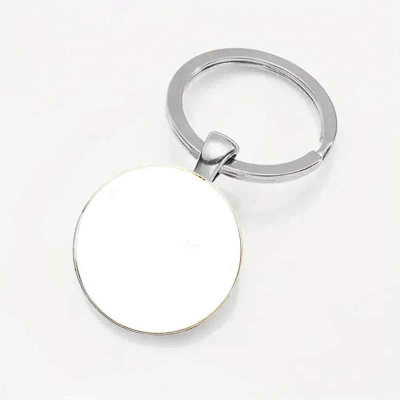 Islamic Calligraphy Keychain - Retro Zinc Alloy Keychain, Muslim Religious and Cultural Gift,