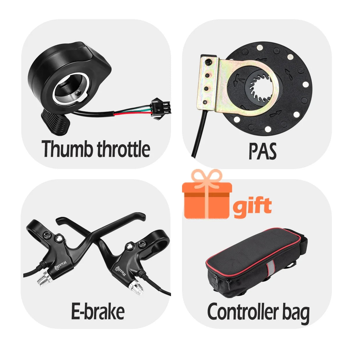24V 36V 48V 60V Electric Bike Brushless Controller with LCD Display E-bike Accessories Parts E-Scooter 500W S886 S830 G51 S866