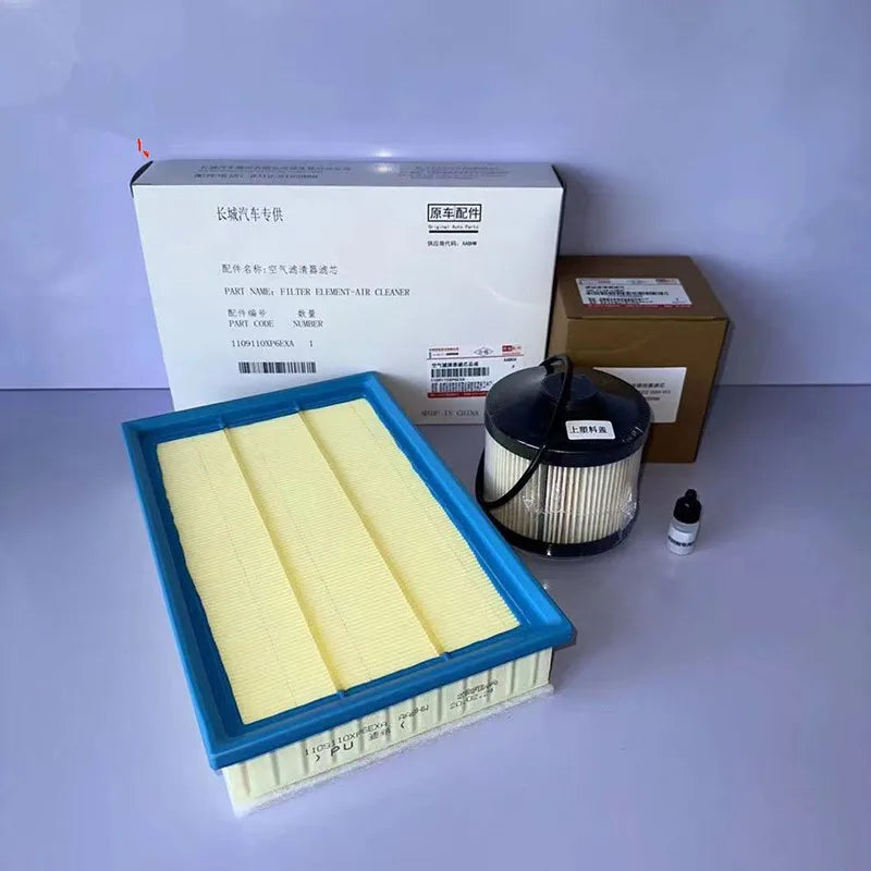 Autoteile für 2022 2023 2024 Diesel GWM Great Wall Poer GWM CANNON/Ute/Pao Luftfilter Ölfilter Innenraumfilter Dieselfilter