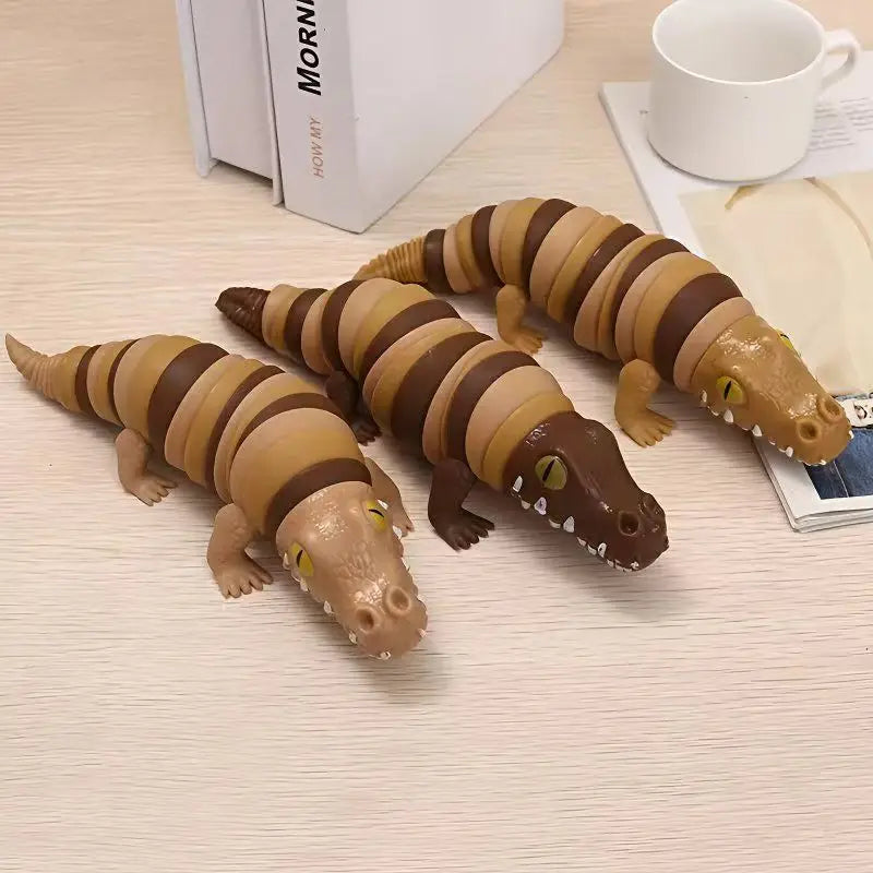 2025 New Fidget Slug Toy for children  3D Colorful Sensory Slug Relieves Fun Decompression Toy Creative Twist Fox/Ant/Fidget Toy