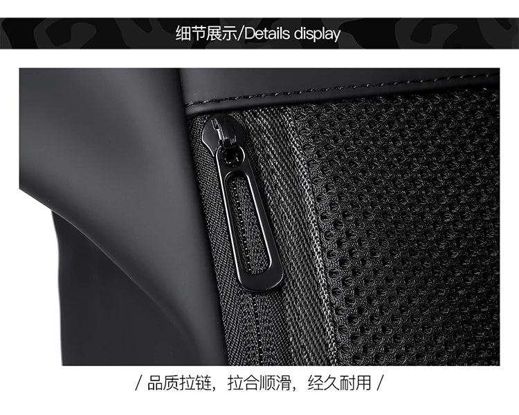 Oxford Erweiterbare Herrenrucksäcke, wasserdichter Sport-Reiserucksack für Herren, 15,6 Zoll Laptoptasche, Luxustaschen, Mochilas Para Hombre