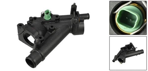 X auto haux auto motor kühlmittel thermostat gehäuse baugruppe teile 1338av für peugeot 2005 2011-2016 auto ersatz zubehör