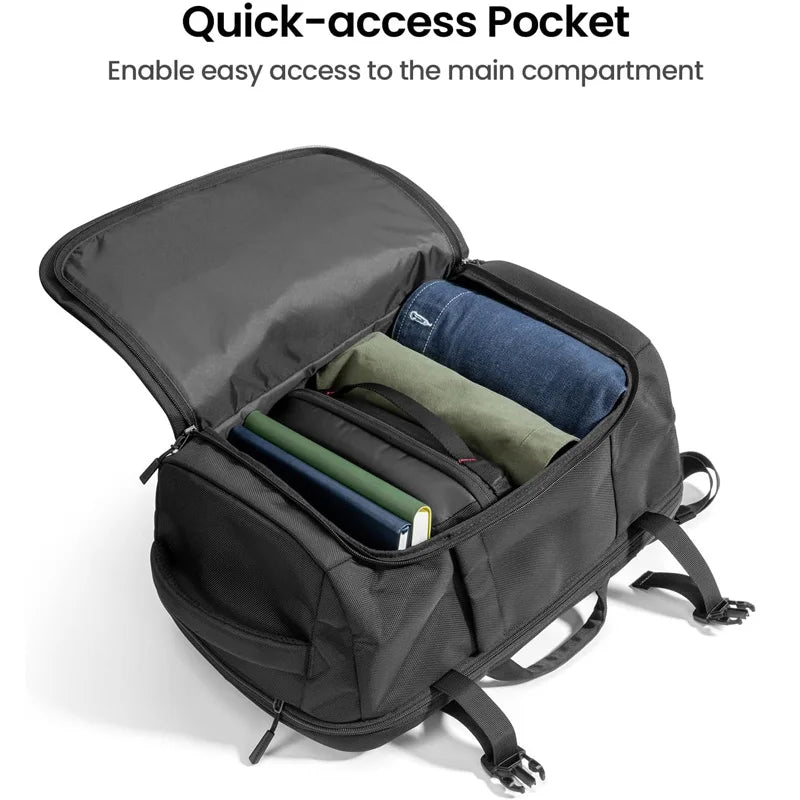 Reiserucksack 28L, Wasserdichter und Leichter Business-Rucksack für Handgepäck, Geeignet für Kurze Geschäftsreisen