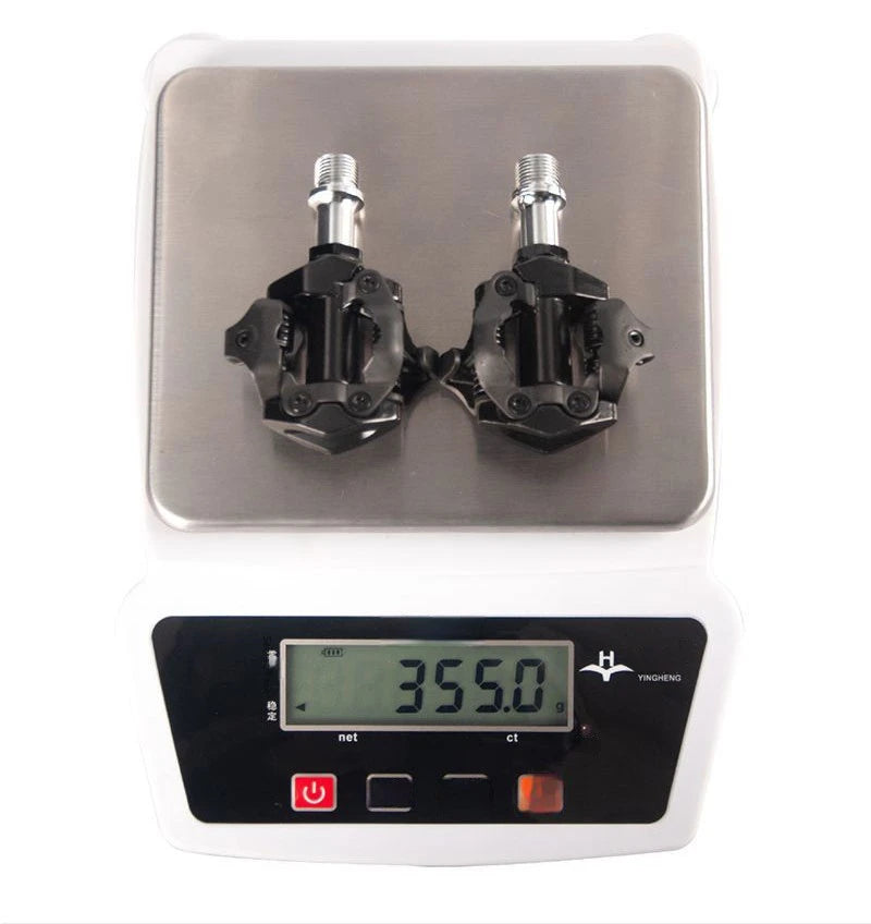 ENLEE Bicycle Lock Pedal 1 With Free Cleat For SPD System MTB Road Aluminum Anti-slip Sealed Bearing Lock Accessories