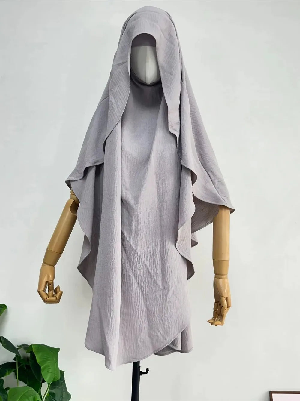 Eid Muslim Khimar Women Hijab Islamic Dubai Scarves Turban Arab Headdress Ramadan Morocco 2025 Praying Long Hijabs Headscarf