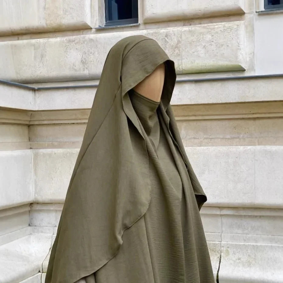 Eid Muslim Khimar Women Hijab Islamic Dubai Scarves Turban Arab Headdress Ramadan Morocco 2025 Praying Long Hijabs Headscarf