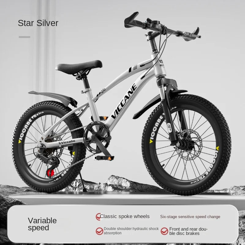 20 Inch Adult Children's Bicycles Boys Aged 6-12-15 Teenagers Middle School Students Girls Variable Speed Mountain Bikes Ultra