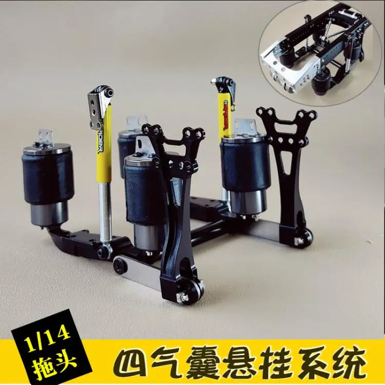 8 Airbag-Luftfederungssystem für 1/14 Tamiya RC-Truck für Scania für Volvo für MAN DIY-Teile