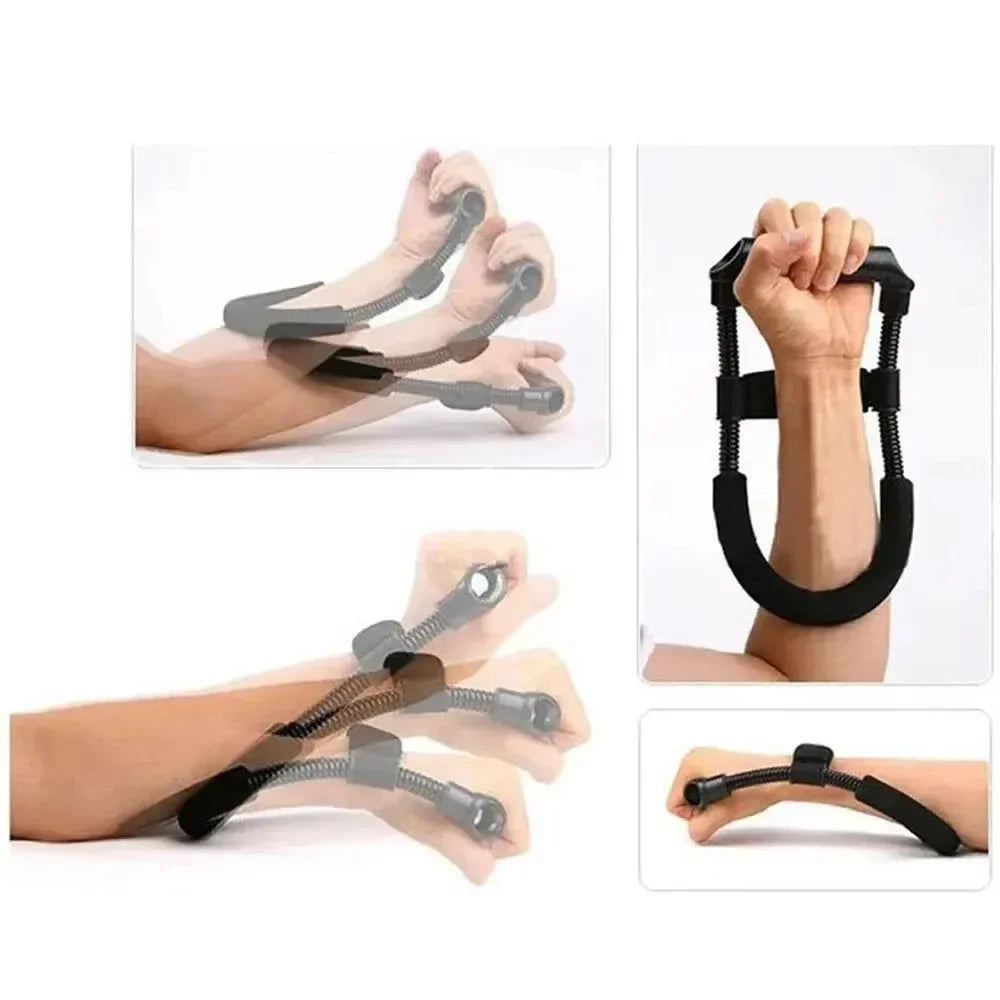 HTMCK Verstellbarer Handgrifftrainer, Tragbarer Unterarm- und Handgelenktrainer, Perfektes Krafttrainingsgerät für Heim- und Fitnessstudio-Workouts