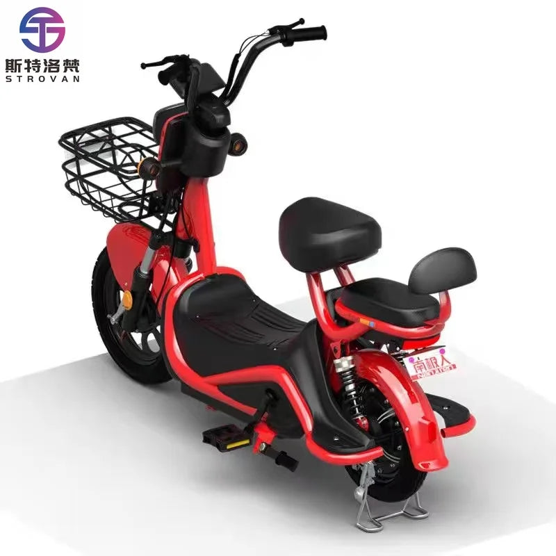 Wholesale Custom Fat Tire Electric Bike 48V Lithium Battery Long Range E-Bike Bicycle