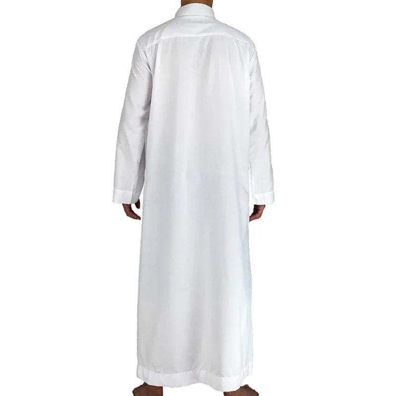 Islamische Kleidung Männer Länge Langarm Lose Muslimische Männer Saudi-Arabien Pakistan Kurta Muslimische Kostüme Muslimischen Kleid Kaftan Thobe
