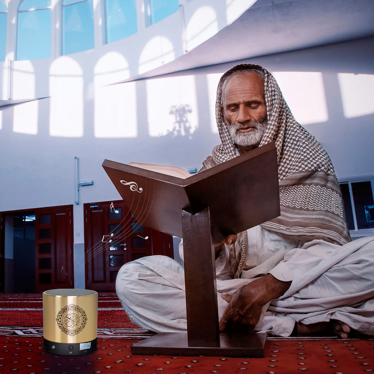 Islamic Arab Quran Mini Bluetooth Wireless Speaker Portable Muslim Azan Holy Ramadan FM Radio Music Sound Box Islam Koran Arabic