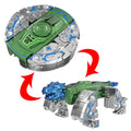 Transformable Fidget Spinners Funny Sensory Fidget Toys Deformable DIY Round to Robot Fingertip Toys for Kids Party Gifts