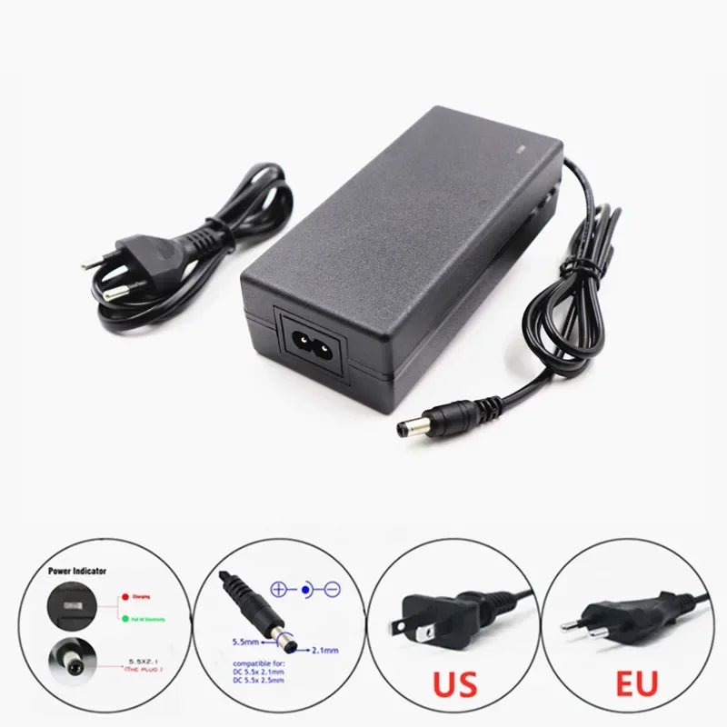 E-bike Battery 48v 20Ah 18650 Lithium Ion Battery Pack 13S2P Bike Conversion Kit Bafang 1000w and 54.6V 2A Charger + XT60 Plug