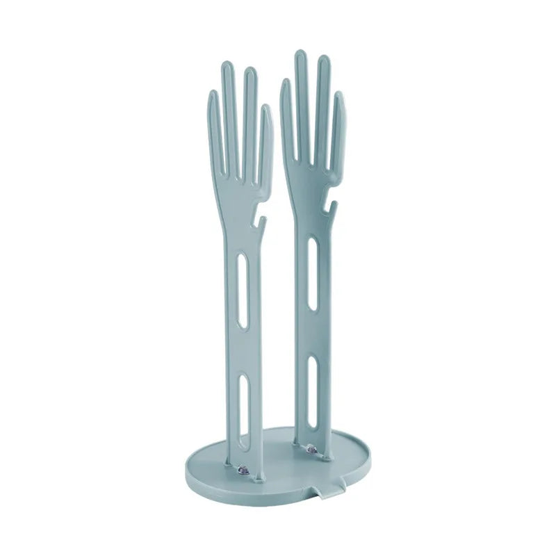 1PC Kitchen Glove Stand Holder Rubber Glover Dryer Rack Towel Holder Drain Countertop Storage Rack Kitchen Sink Accessories Tool