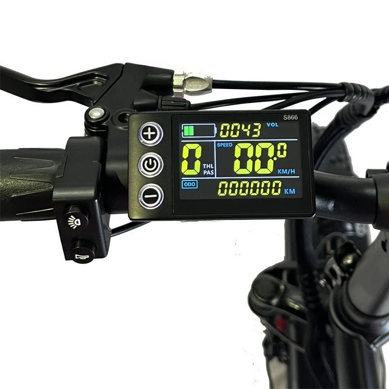 Foldable Lithium‑ion Electric Assist Bike Variable‑Speed Adult E‑Bike For Snow Beach Sand Cross‑Terrain Travel