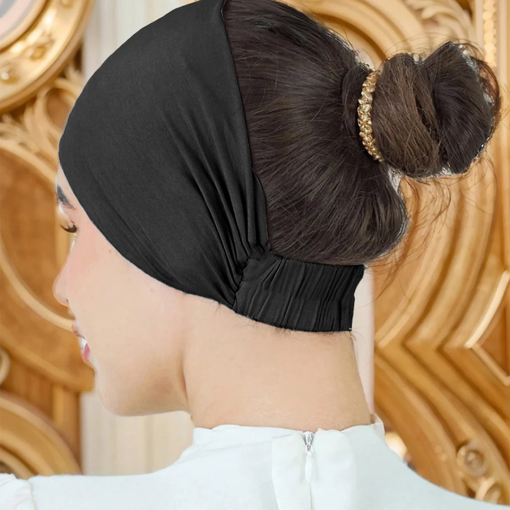 Hochwertige weiche muslimische Hijab-Untertuchkappen, Baumwoll-Stretch-Turban-Kappe, islamisches Untertuch, Motorhaube, Kopftuch, Stirnband, islamische Turbane