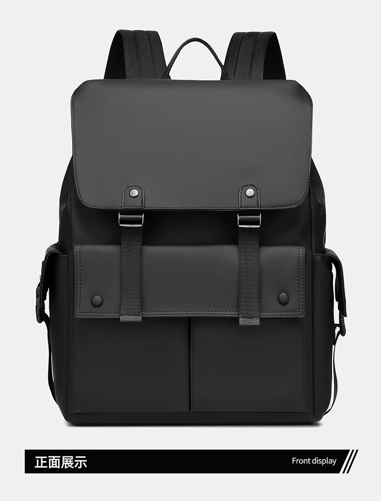 Leichter 15,6-Zoll-Laptop-Rucksack, wasserdicht, multifunktional, Reise-, Wander-, Schulrucksack, Mochila für Herren, Business, mit mehreren Taschen