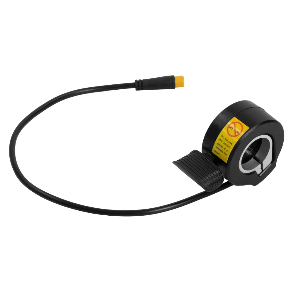 Thumb Throttle Electric Bike 130X Thumb Throttle ebike 24V 36V 48V 60V 72V 3 Pin Waterproof/WP Plug Connector Electric Scooter