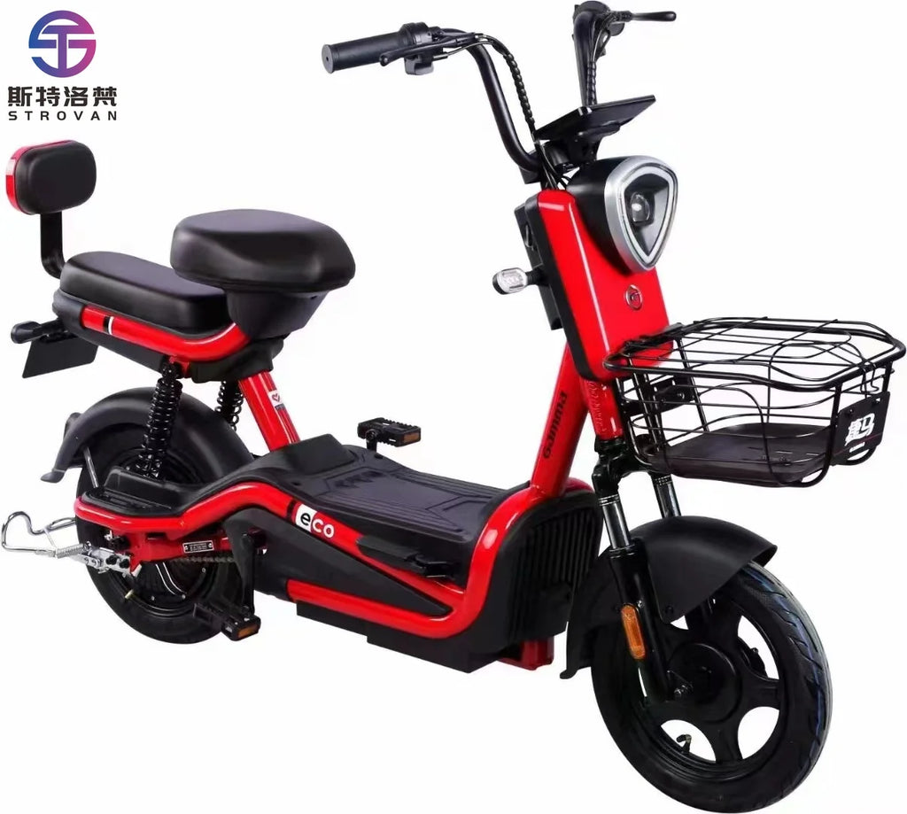 Wholesale Custom Fat Tire Electric Bike 48V Lithium Battery Long Range E-Bike Bicycle