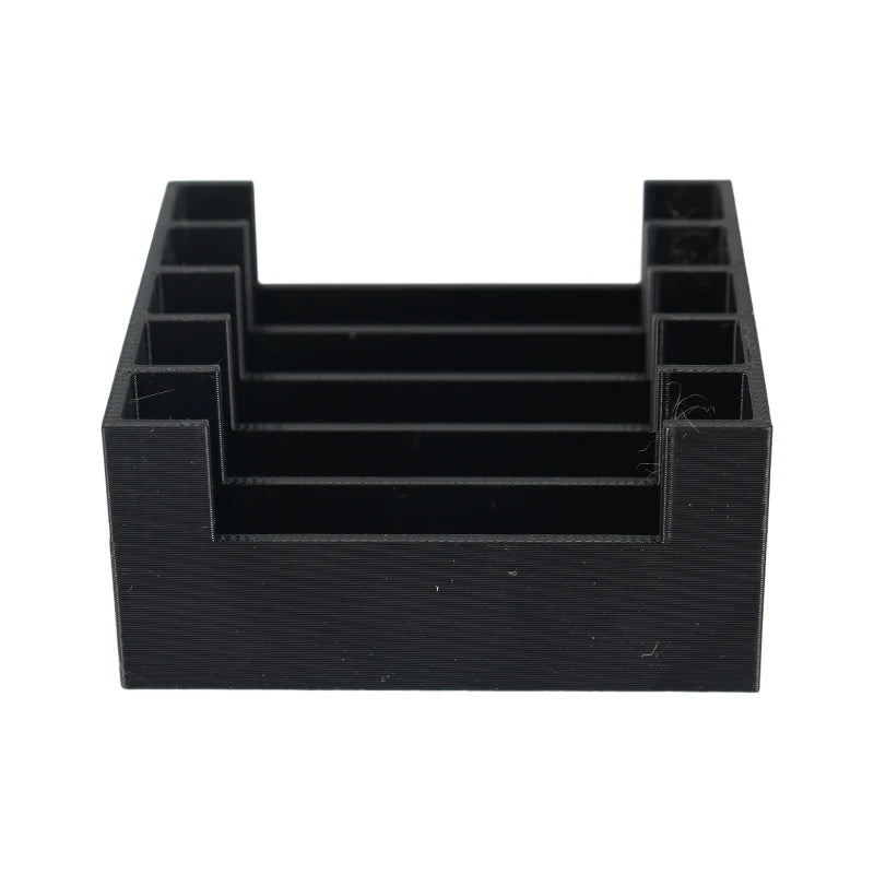 Festplatten-Aufbewahrungsbox 3,5-Zoll Mechanische Festplatten-Aufbewahrungsbox Schwarzes Aufbewahrungsregal Organizer Halter Regal Wohnwagen-Zubehör