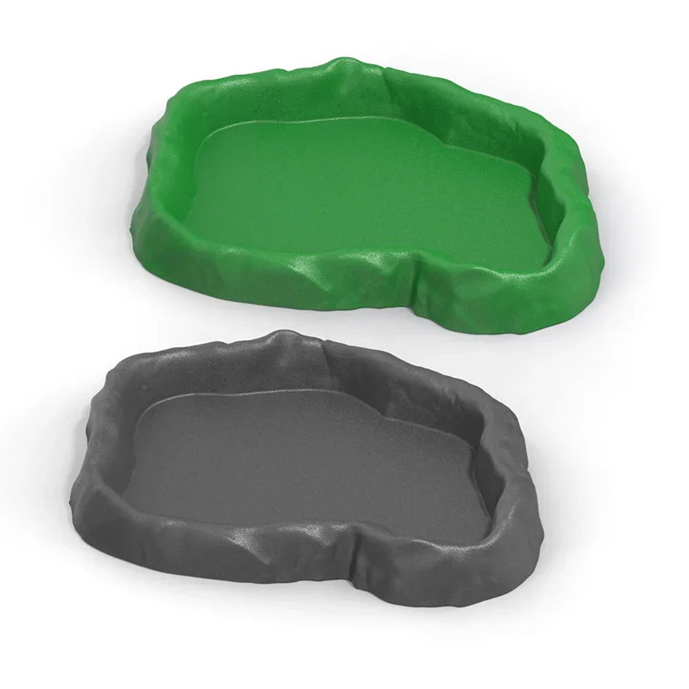 Crawler Pet Feeder Basin Reptiles Amphibians Drinking Feeder Turtle Tortoise Scorpion Lizard Crab Bowl Small Pet Supplies