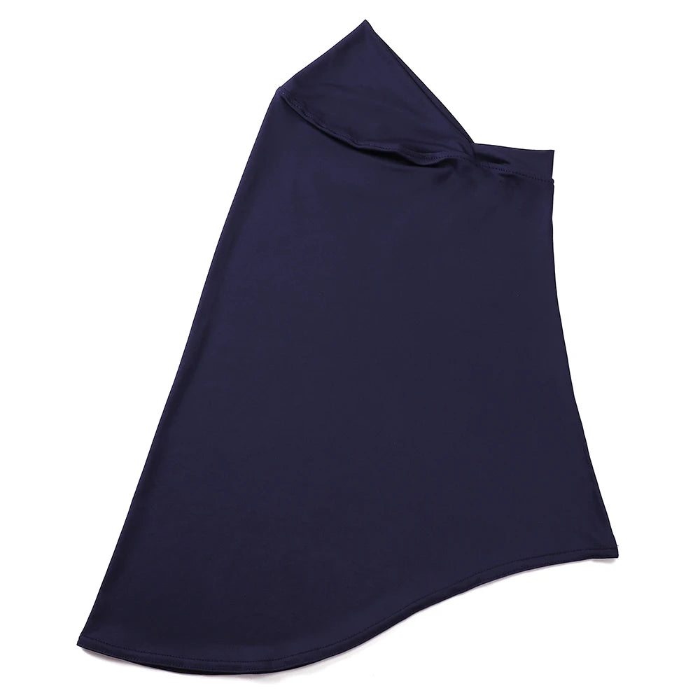 Islamic Full Cover Underscarf Stretch Turban Cap Hijab Bonnet Ready to Wear Snap Fastener Instant Hijab for Muslim Women
