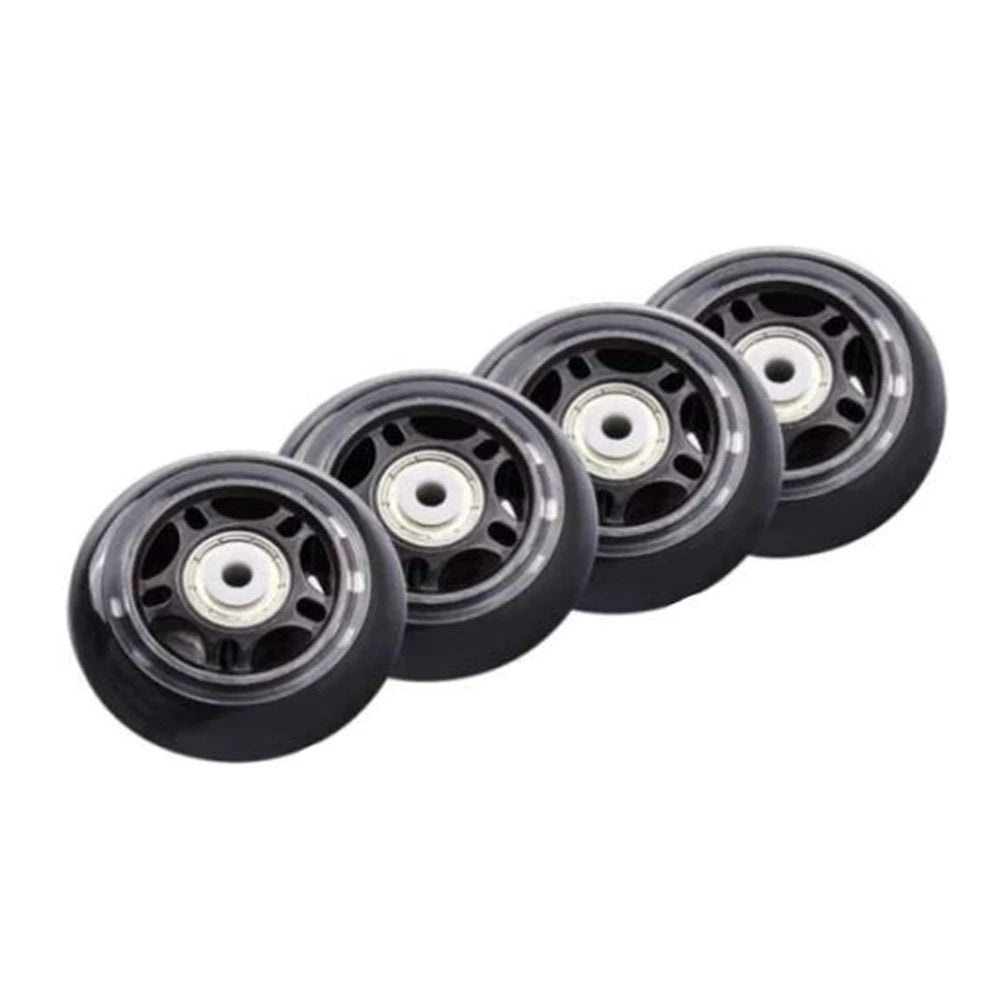 4Pcs Roller Skates Non-Flashing Wheel Skate Wheel 70X24mm Bearing Skate Accessories Non-Slip HOT