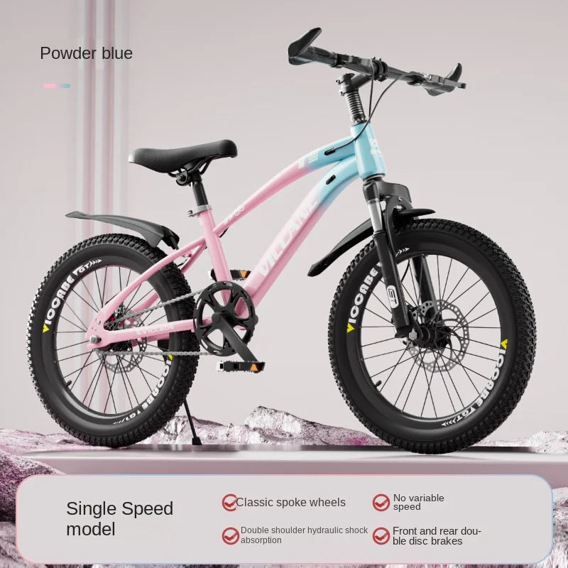 20 Inch Adult Children's Bicycles Boys Aged 6-12-15 Teenagers Middle School Students Girls Variable Speed Mountain Bikes Ultra
