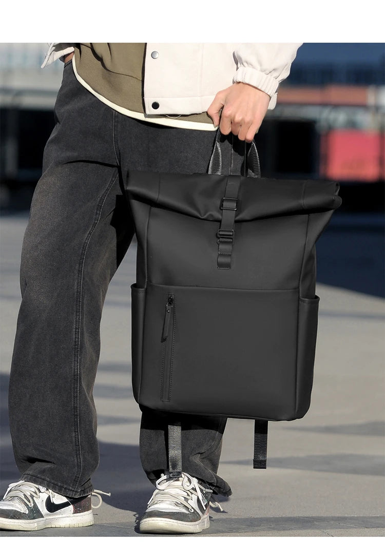 Oxford Erweiterbare Herrenrucksäcke, wasserdichter Sport-Reiserucksack für Herren, 15,6 Zoll Laptoptasche, Luxustaschen, Mochilas Para Hombre