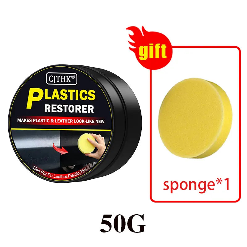 Auto Kunststoff Restaurator Auto Innen Panel Erneuerung Wachs Beschichtung Leder Kunststoff Gummi Polnischen Reparatur Auto Reconditioning Creme Pflege