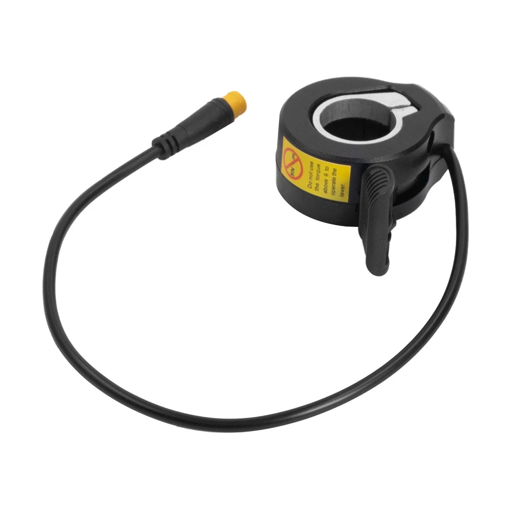 Thumb Throttle Electric Bike 130X Thumb Throttle ebike 24V 36V 48V 60V 72V 3 Pin Waterproof/WP Plug Connector Electric Scooter