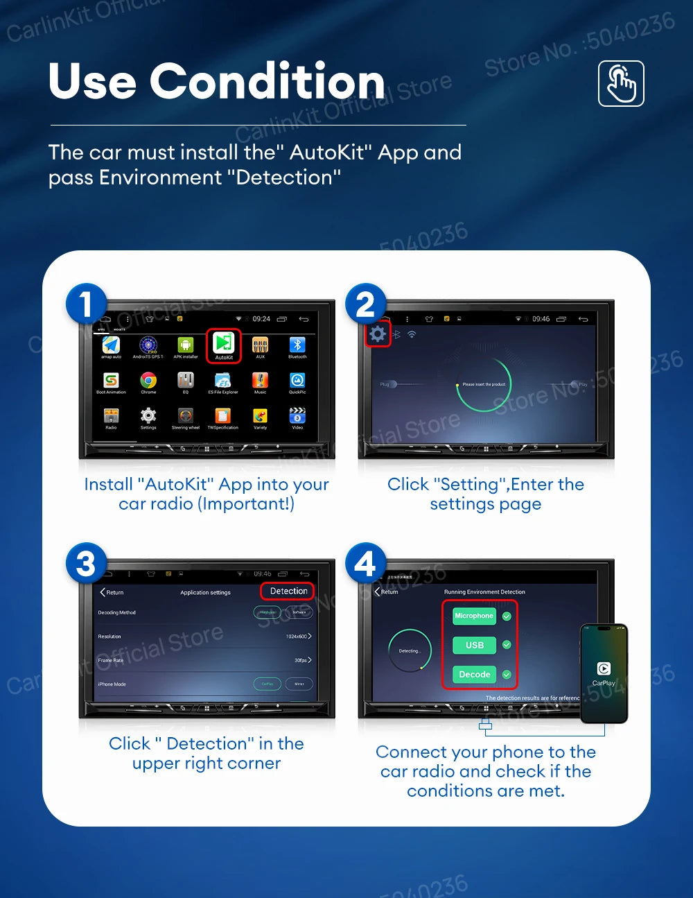 CarlinKit CCPA Wireless CarPlay Für Android Auto Radio Drahtlose Android Auto Drahtlose Auto Connect Mirrorlink Smart USB Adapter