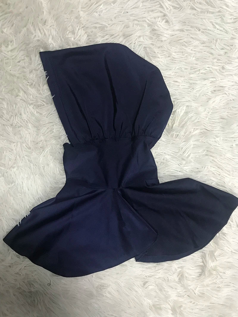 Islamic Modal Sporty Hijabs Women Cylindrical Shape Instant Turbans Muslim Instant Head Wrap