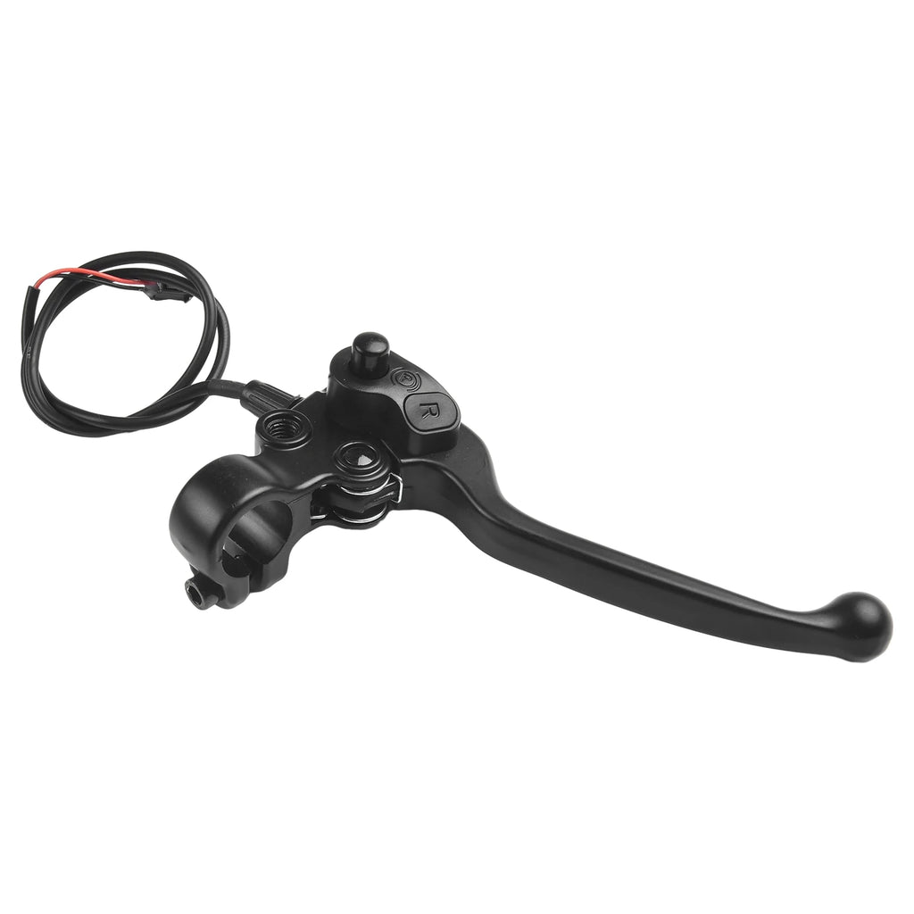 1 Pair E-Bike Mechanical Brake Levers Electric Bicycle Part With Parking Button 2-pin Male Cycling Handle Ebike Accessories