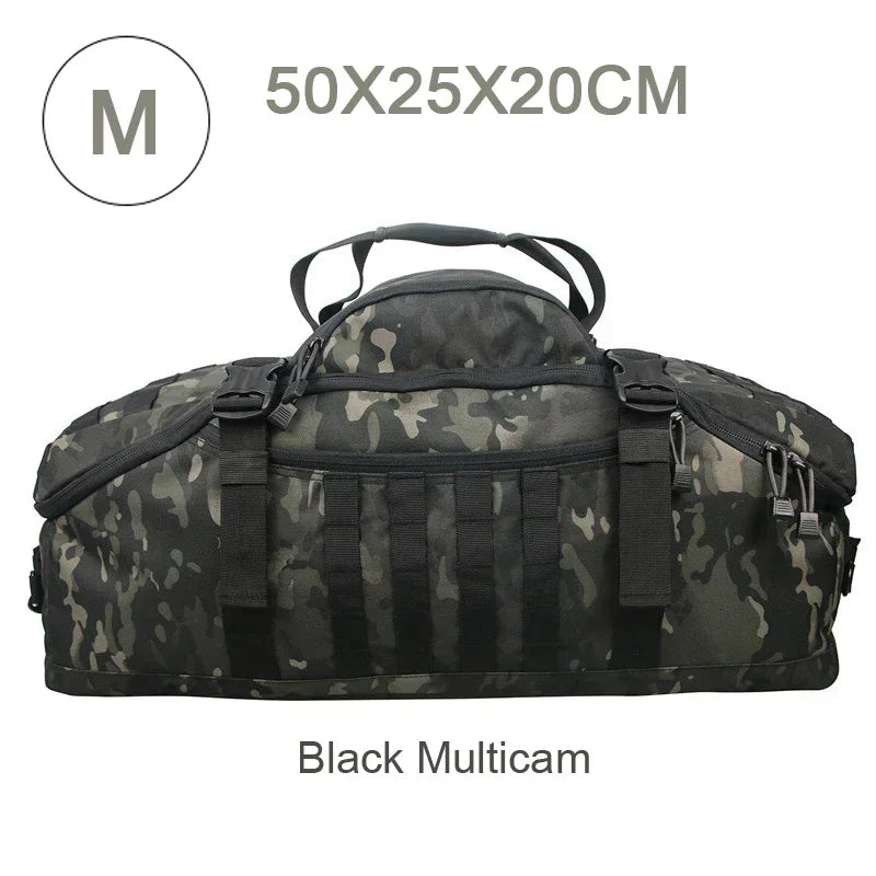 25L 45L 80L Large Duffle Bag Tactical Backpack Outdoor Camping Bags Molle Men Backpacks Travel Bag for Hiking