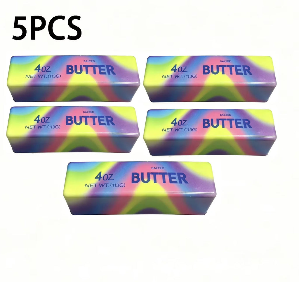 1/2/3/5 Pieces of Soft and Squeezable Butter Sticks Hand Squeezed Adult Fidget Toy Gifts to Relieve Anxiety and Stress for Adult