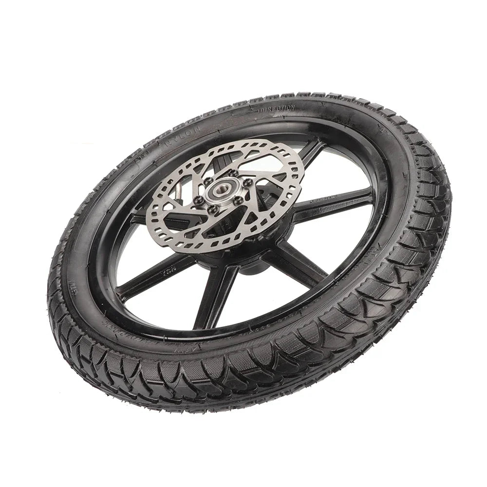 Motorcycle 14 Inch Front Wheel 14x2.125 Tyre With 140MM Brake Disc For Electric Scooter E-bike Folding Bicycles Accessories
