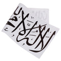 Islamic Wall Stickers Quotes Muslim Arabic Decals Letters God Allah Mural Art