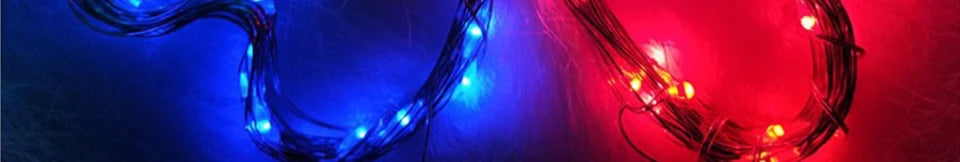 10/PCS 5M/3M LED Lantern Christmas Fairy Tale Lamp Lantern Cake Gift Box Creative Star String Light Battery Copper Wire Light