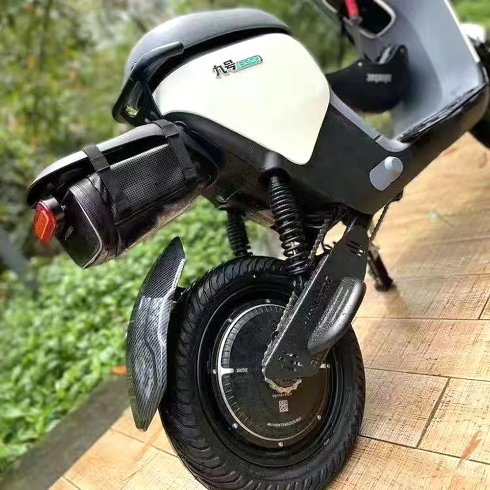 For Ninebot N70/N80C/E70/E80/E90/E100/E125/E200P/M95C E-scooter Modify Carbon Fiber Aluminium Alloy Rear Mudguard Accessories