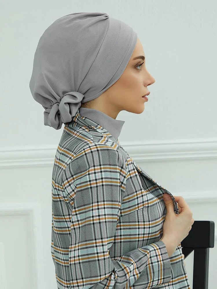 Islamische Hut Hijabs für Frau trend ige Blume Kopftuch Unter kappe Motorhaube Frauen muslimischen Turban Hut Damen Kopf wickel Bandana Schädel kappe