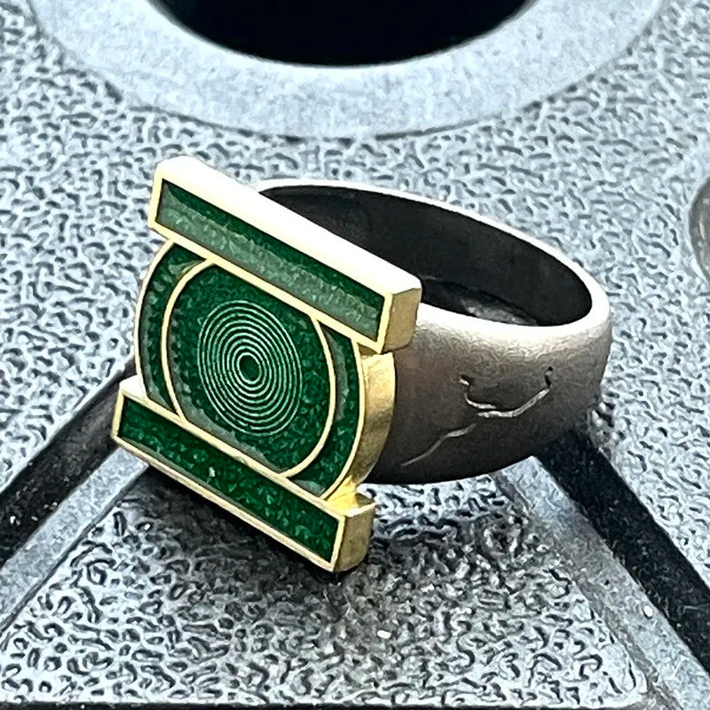 2026 Lanterns Green Lantern Corps Ring Metal Cosplay Dc Tv Series Official Collectible Prop Cosplay Costume Decor Accessory