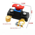 Autobatterie-Trennschalter 12V/24V ﻿ Automatischer Trennschalter, Anti-Stromausfall-Leckageschutz, universelle Autoteile